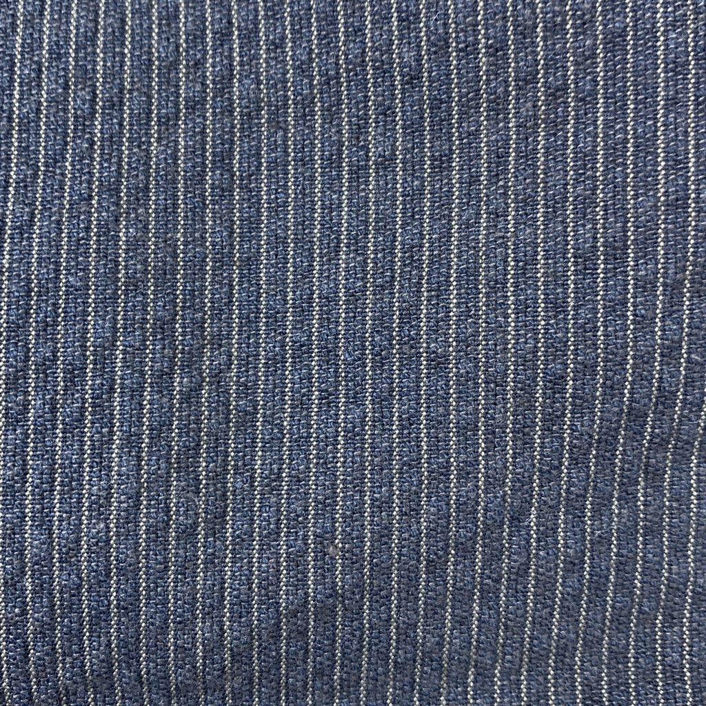 CONFECT | 條紋 1B 單排扣修身西裝外套 | 4 號 | 海軍藍 | 男士