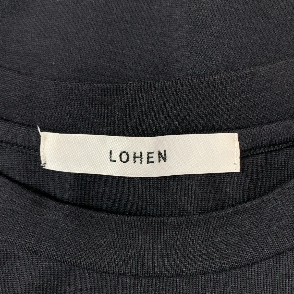 LOHEN コクーンパンツ ブラック 38 LOHEN ダブルクロスコクーン
