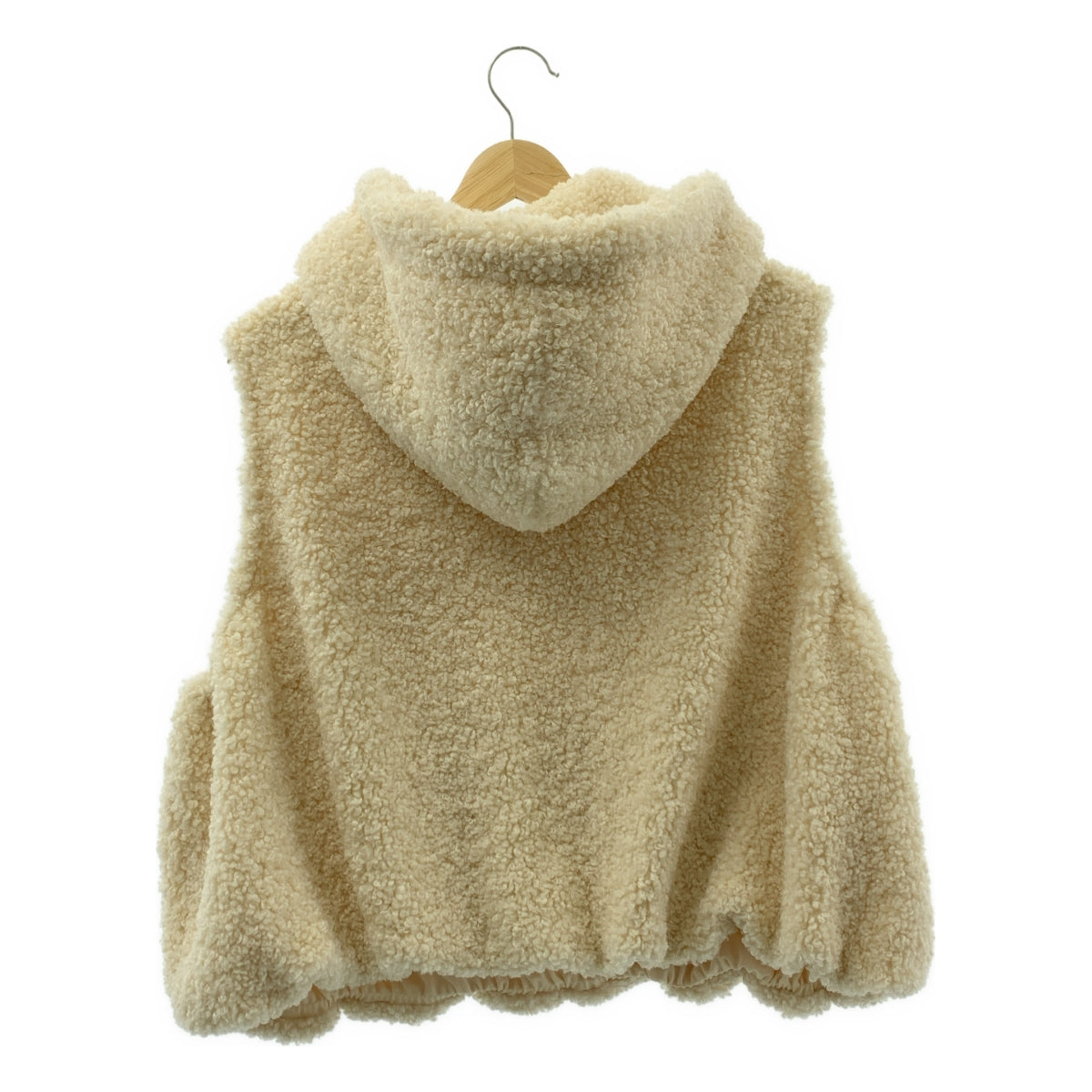 【美品】  Rosy Monster / ロージーモンスター | teddy boa vest  ボア ベスト | F | アイボリー | レディース