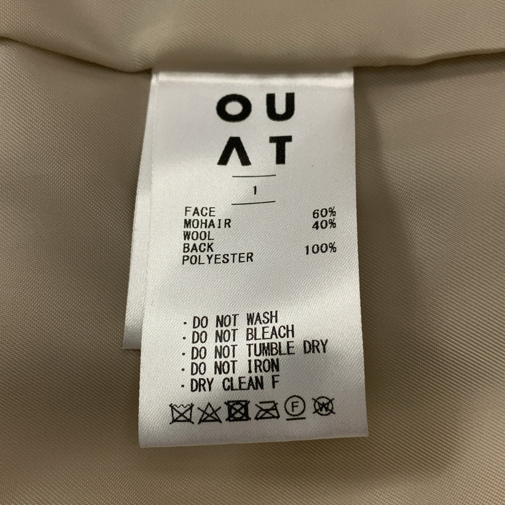 OUAT / 오유에이티 | 2022AW | SUPER MOHAIR JACKET 모헤야 샤기 재킷 | 1 | 남성