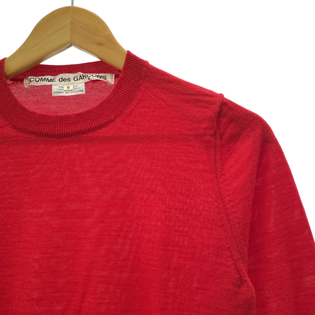 COMME des GARCONS / コムデギャルソン | 2018SS | ウール クルーネック ニット セーター | S | レディース