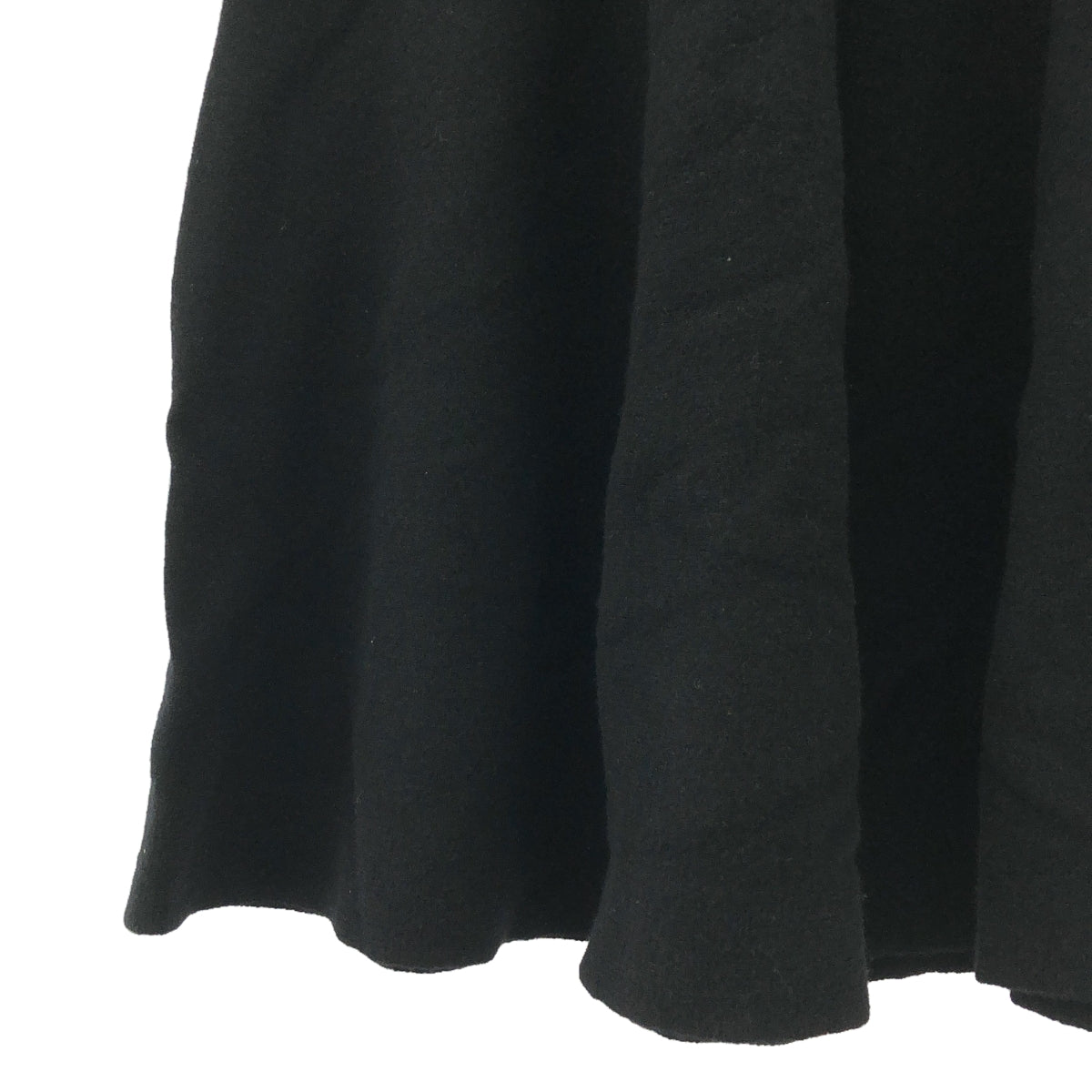 [新] IENA | 2023秋冬 |超細羔羊喇叭裙 | F |黑色 |女性的