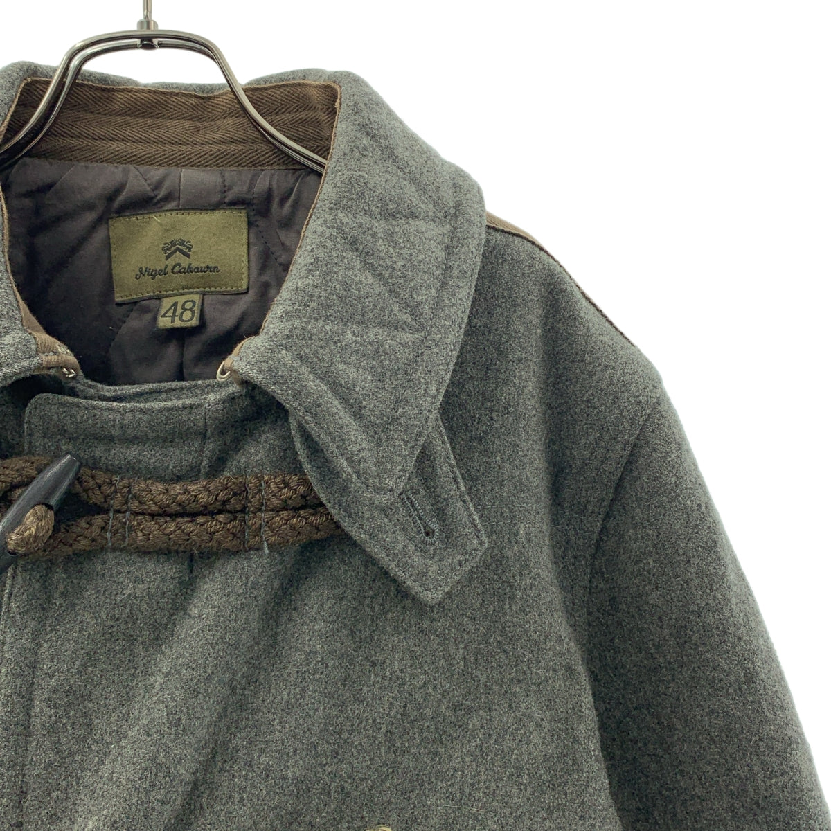 NIGEL CABOURN / ナイジェルケーボン | ウール ダッフルコート | 48 | メンズ