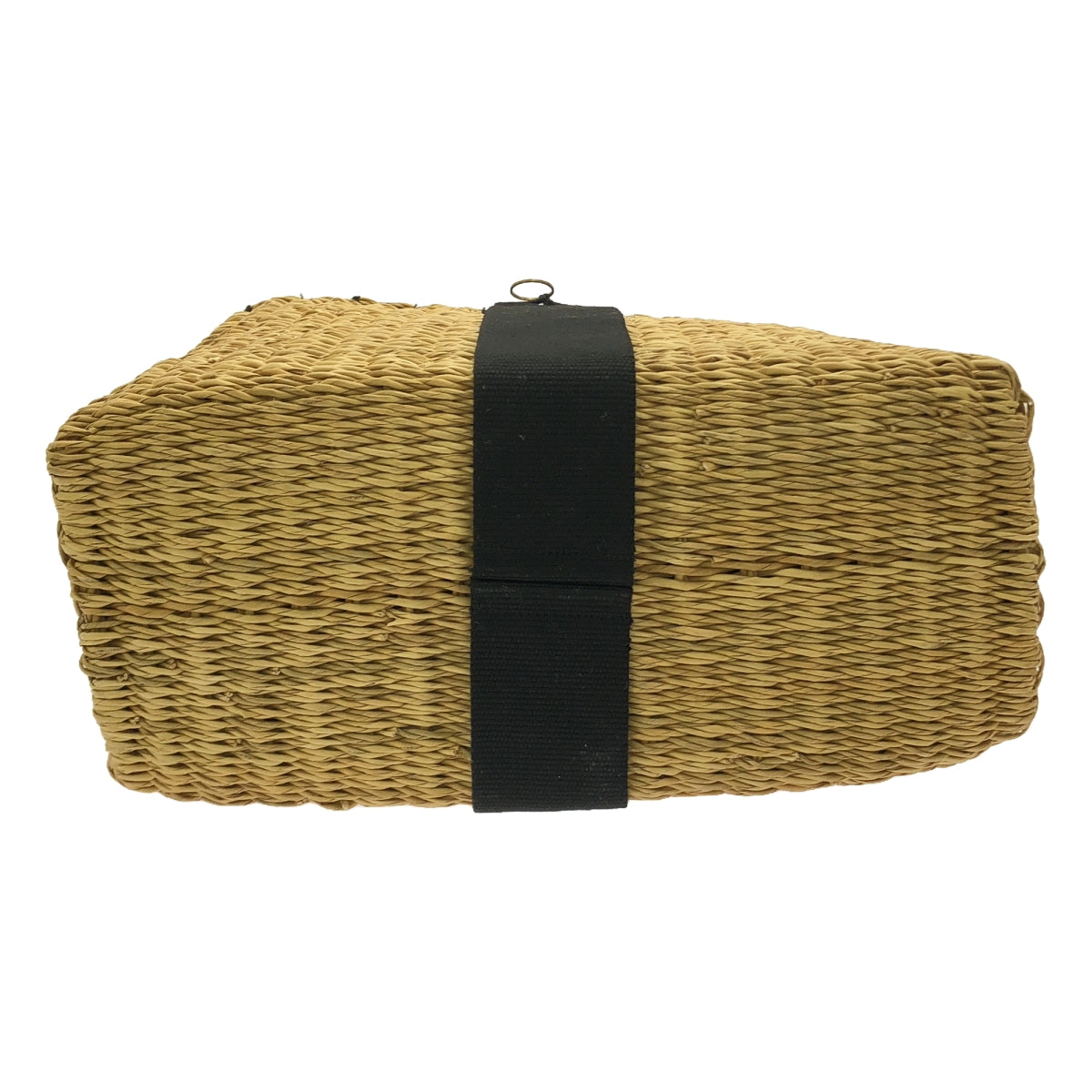 [Good Condition] MUUN / Mounie | × Atelier d'antan Basket Bag | Black/Beige | Women's