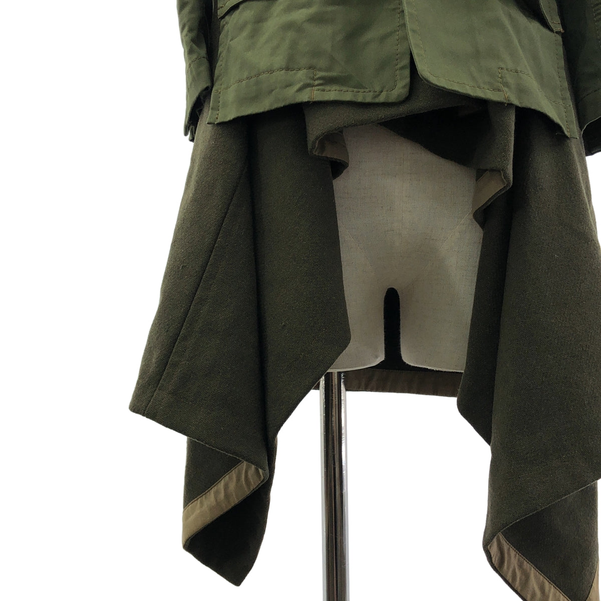 COMME des GARCONS / コムデギャルソン | 2009AW | ドッキングデザイン マント ロング ジャケット | S | レディース