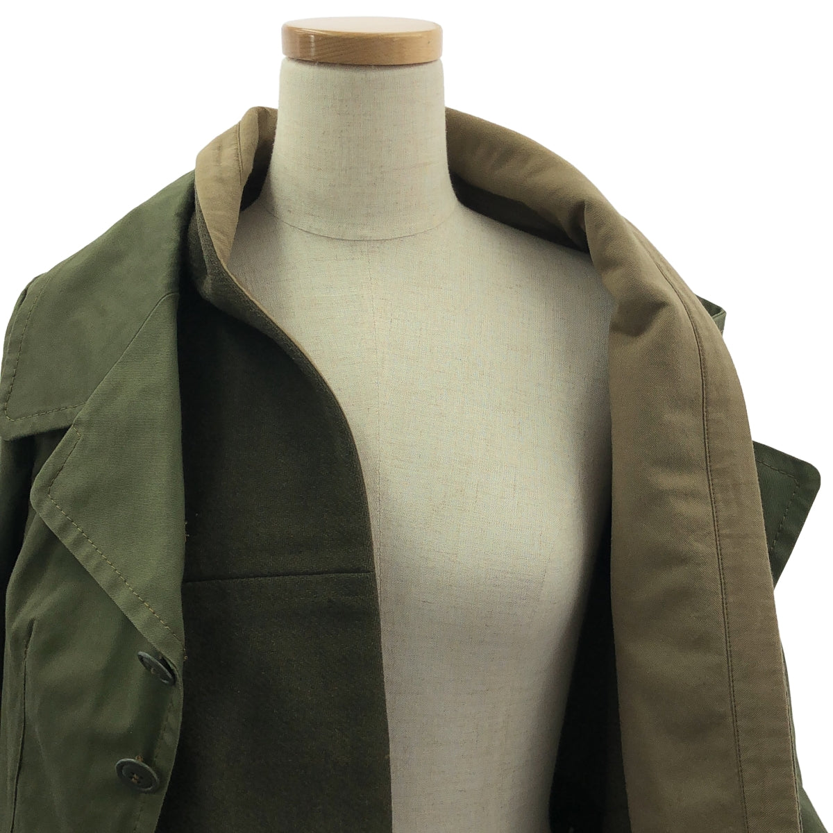 COMME des GARCONS / コムデギャルソン | 2009AW | ドッキングデザイン マント ロング ジャケット | S | レディース