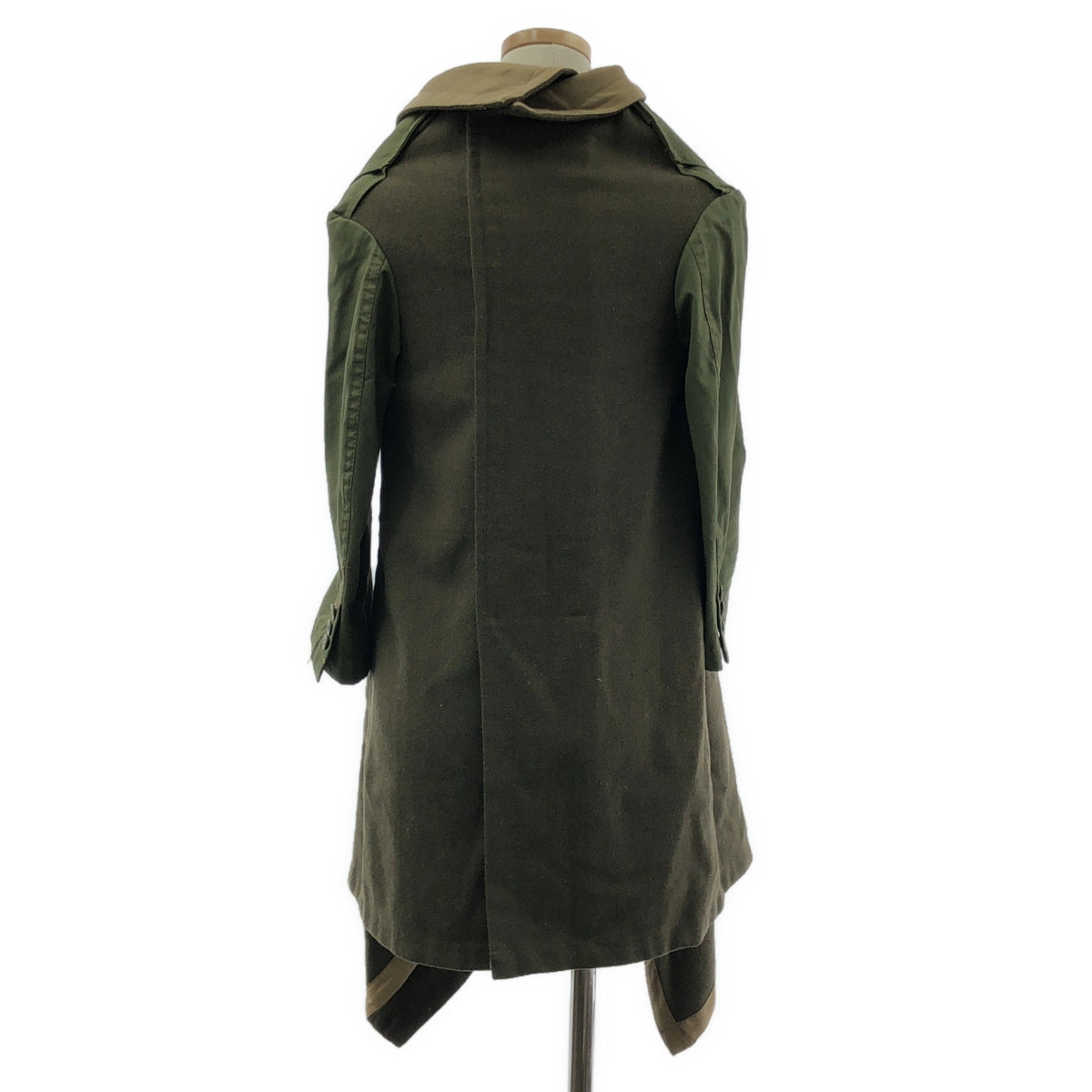 COMME des GARCONS / コムデギャルソン | 2009AW | ドッキングデザイン マント ロング ジャケット | S | レディース
