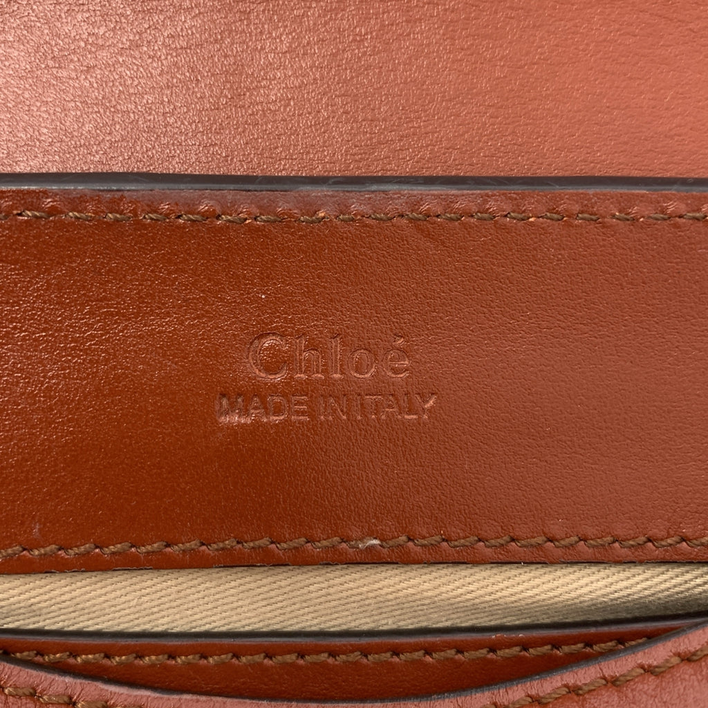 Chloe | C Sea | 皮帶單肩包 | 棕色 | 女款