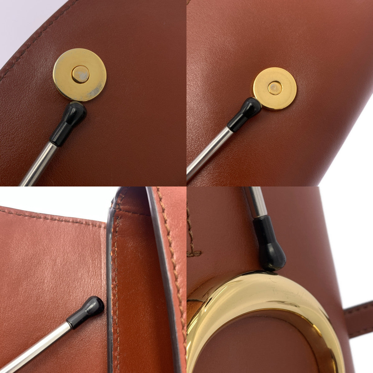 Chloe / クロエ | C シー / ベルト ボディ ショルダー バッグ | ブラウン | レディース