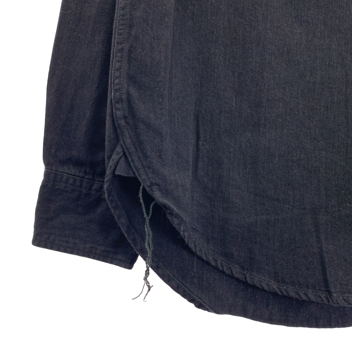 FOB FACTORY | 牛仔立領襯衫 | S碼 | 男款