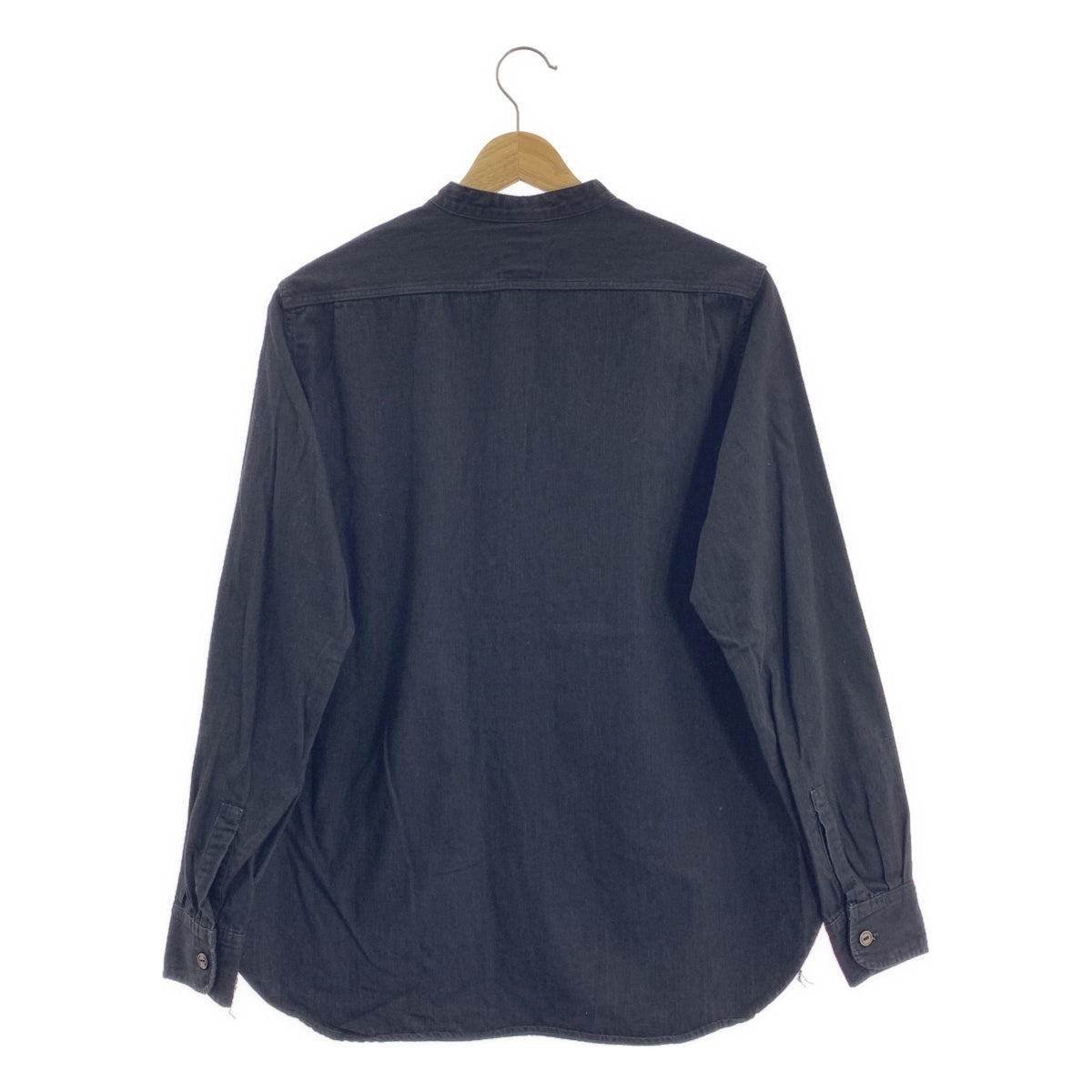 FOB FACTORY | 牛仔立領襯衫 | S碼 | 男款