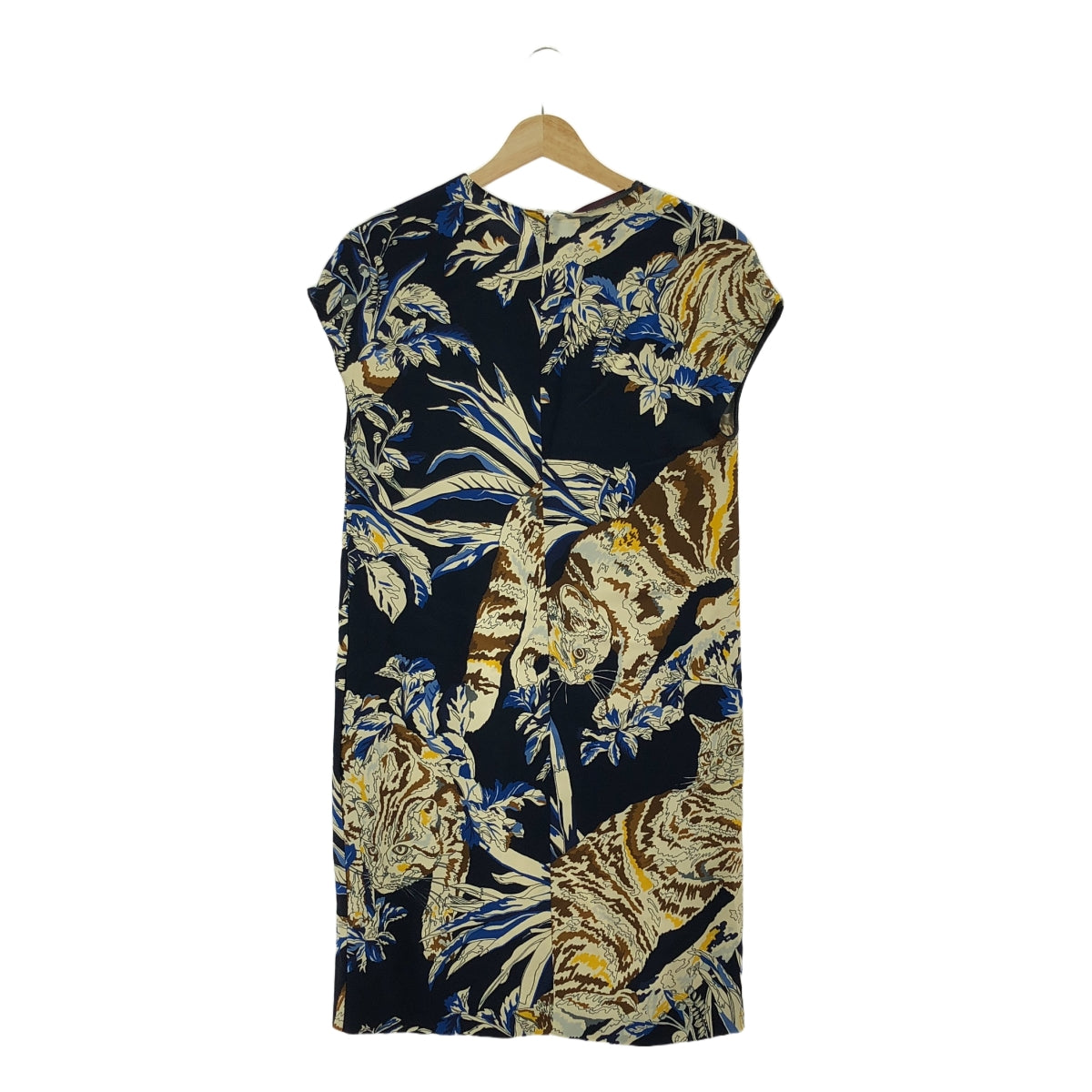 STELLA McCARTNEY | All-over cat print dress | 36 | Women's
