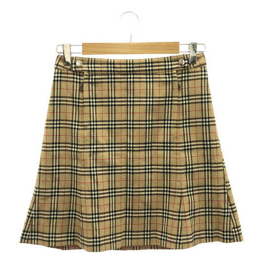 BURBERRY BLUE LABEL / バーバリーブルーレーベル | ノバチェック ミニスカート | 36 | レディース