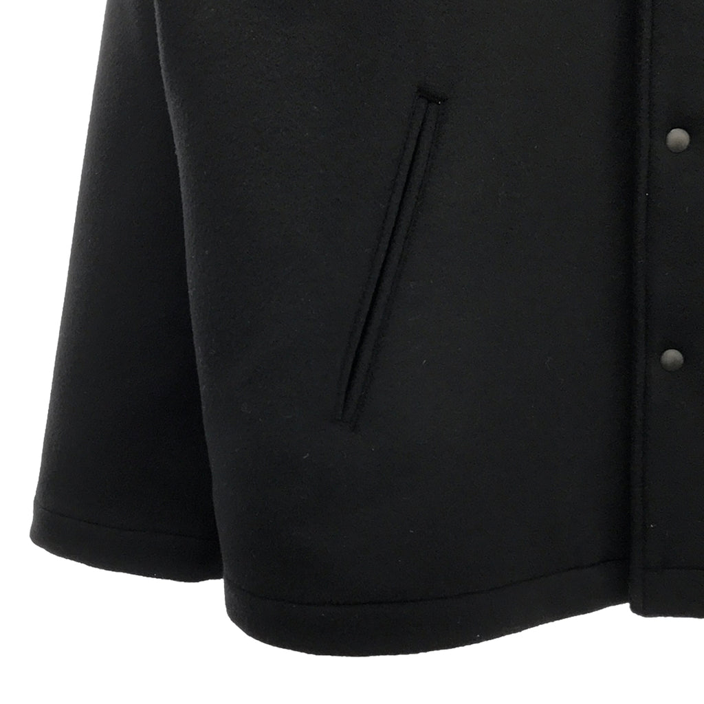 [狀況良好] EMPORIO ARMANI / 安普里奧·阿瑪尼 |梅爾頓羊毛連帽夾克 / 全襯裡 | 50 |黑色 |男士