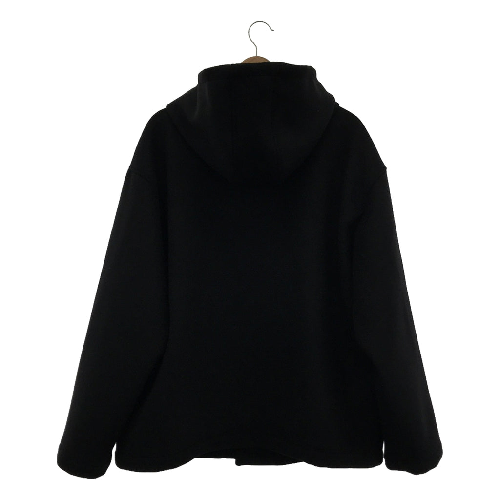 [狀況良好] EMPORIO ARMANI / 安普里奧·阿瑪尼 |梅爾頓羊毛連帽夾克 / 全襯裡 | 50 |黑色 |男士