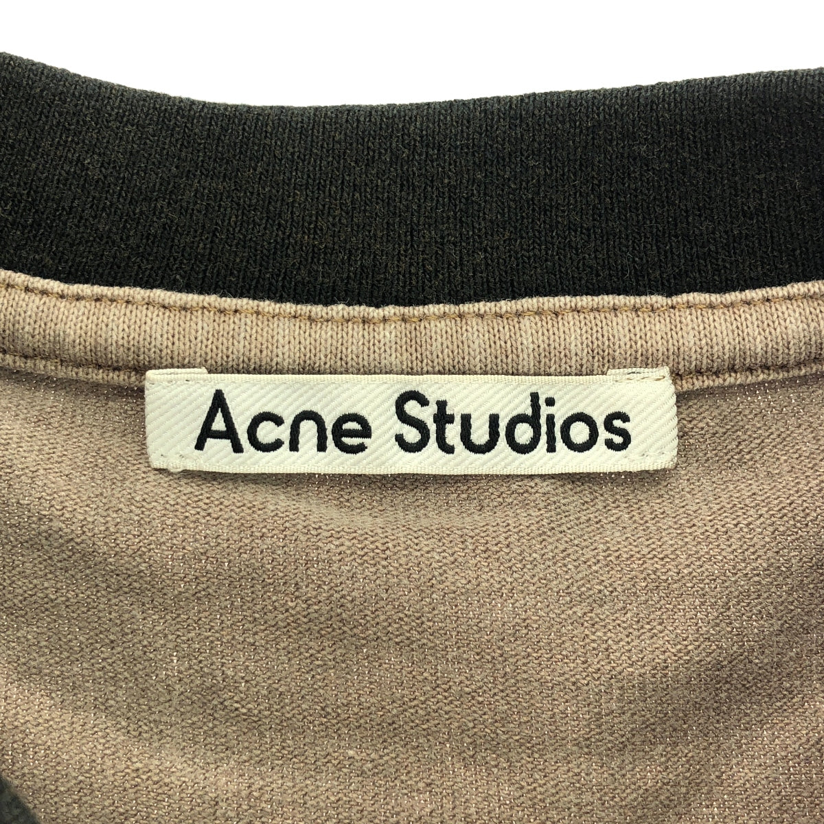 Acne Studios / アクネストゥディオズ | FN-WN-TSHI000462 ダメージ加工 カットソー | XXS | ブラウン | レディース