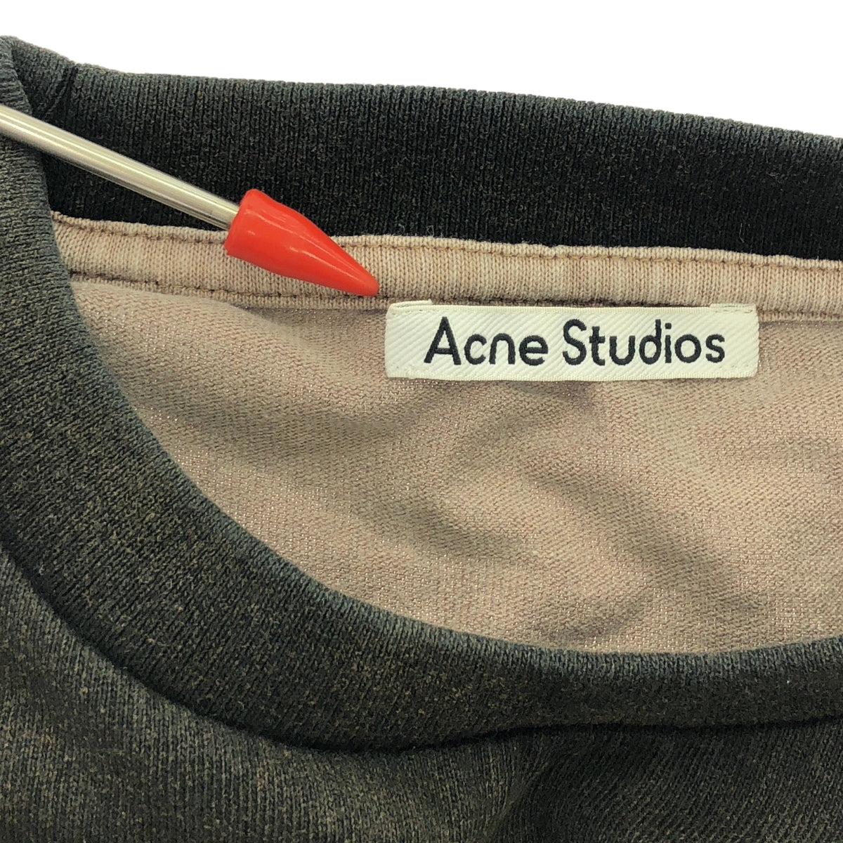 Acne Studios / アクネストゥディオズ | FN-WN-TSHI000462 ダメージ加工 カットソー | XXS | ブラウン | レディース