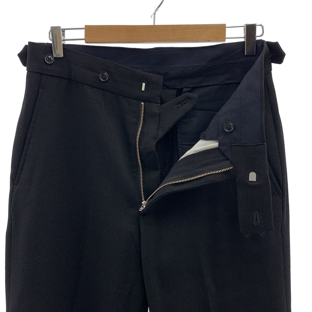 Needles / ニードルス | × STUDIOUS / ステュディオス別注 パピヨン刺しゅう スラックス パンツ | S | ブラック | メンズ