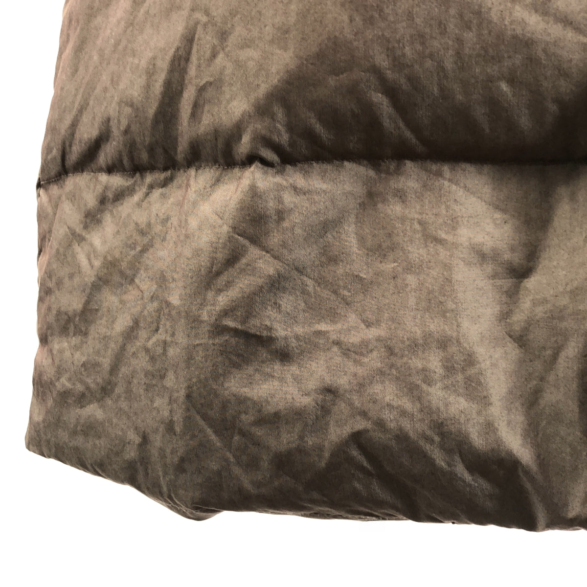 ISSEY MIYAKE / 잇세이 미야케 | WINDCOAT 윈드 코트 / 숄 컬러 다운 코트 | M | 브라운 계 | 남성