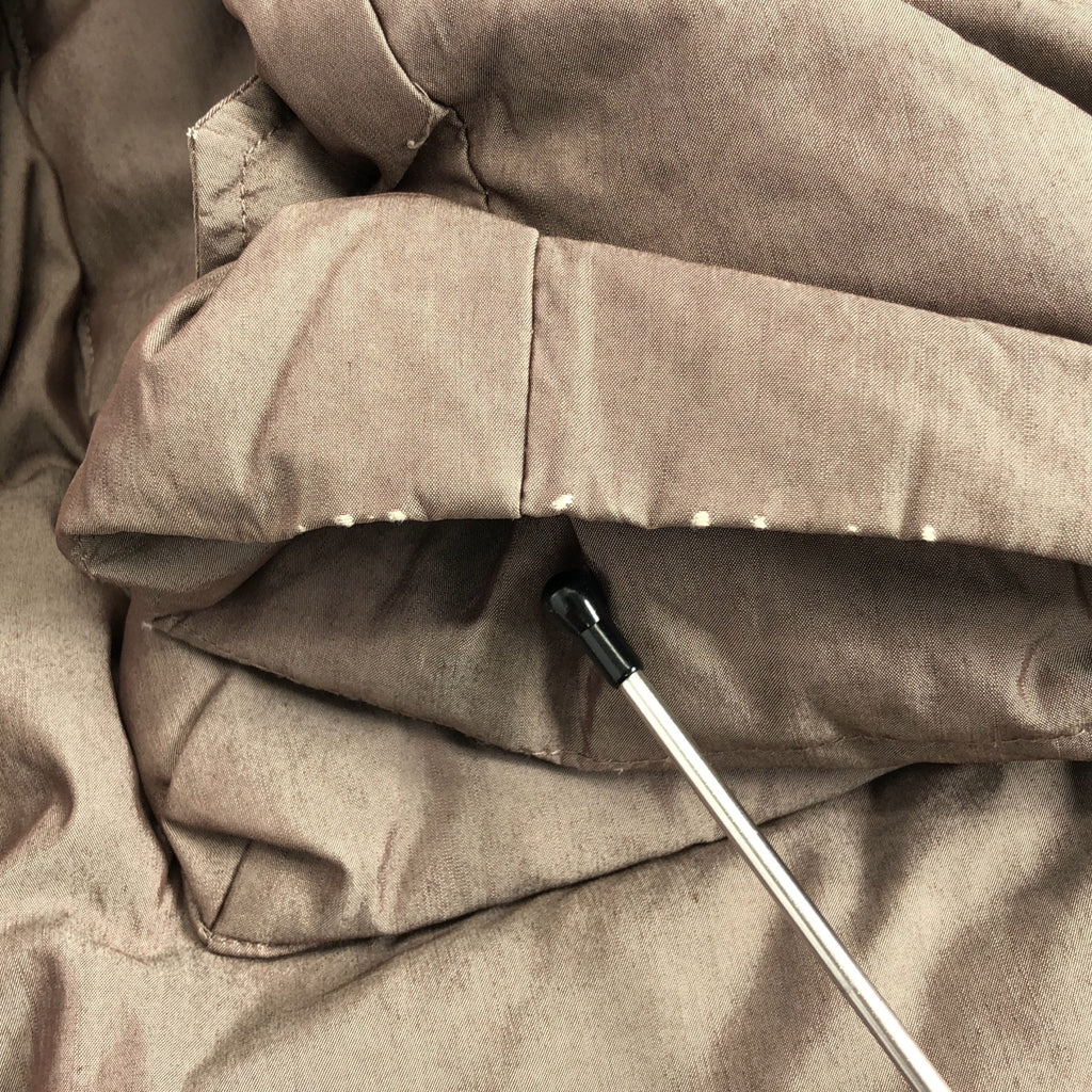 ISSEY MIYAKE / イッセイミヤケ | WINDCOAT ウインドコート / ショールカラー ダウンコート | M | ブラウン系 | メンズ