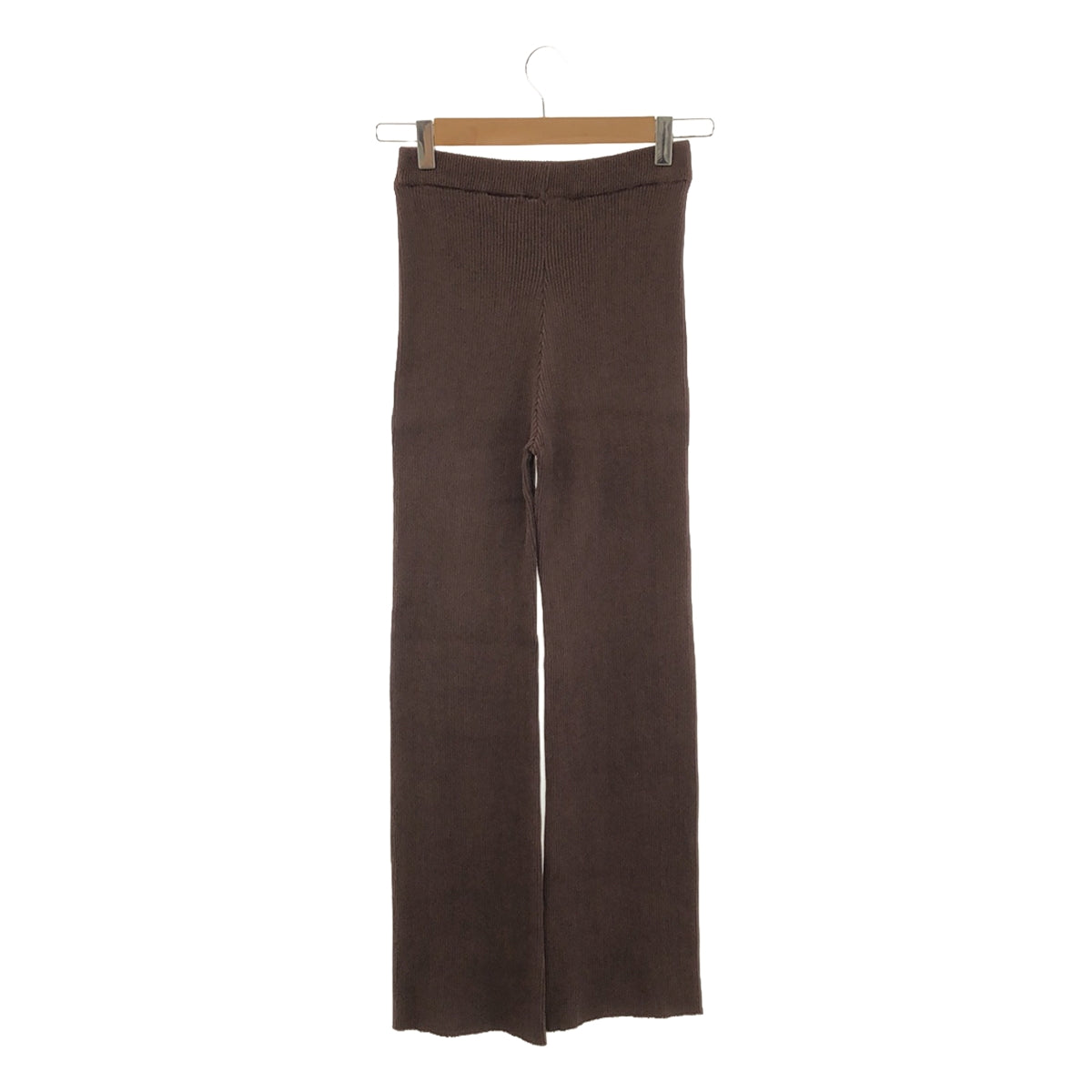 PERVERZE / Perverse | Cotton rib flare pants | F | Women's