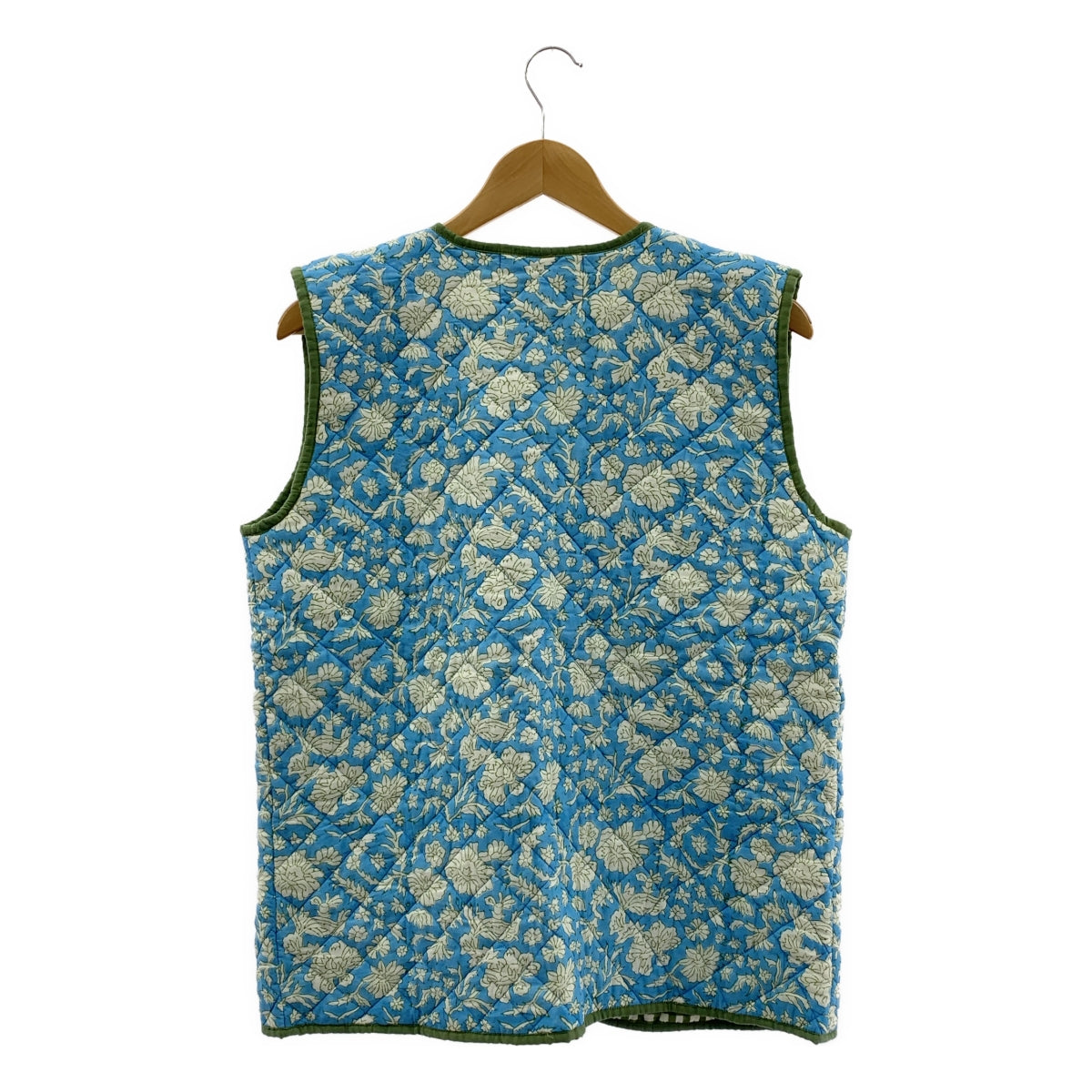 SZ Blockprints / エスゼットブロックプリント | MANJU VEST NILA PRINT キルティングベスト | XS/S |