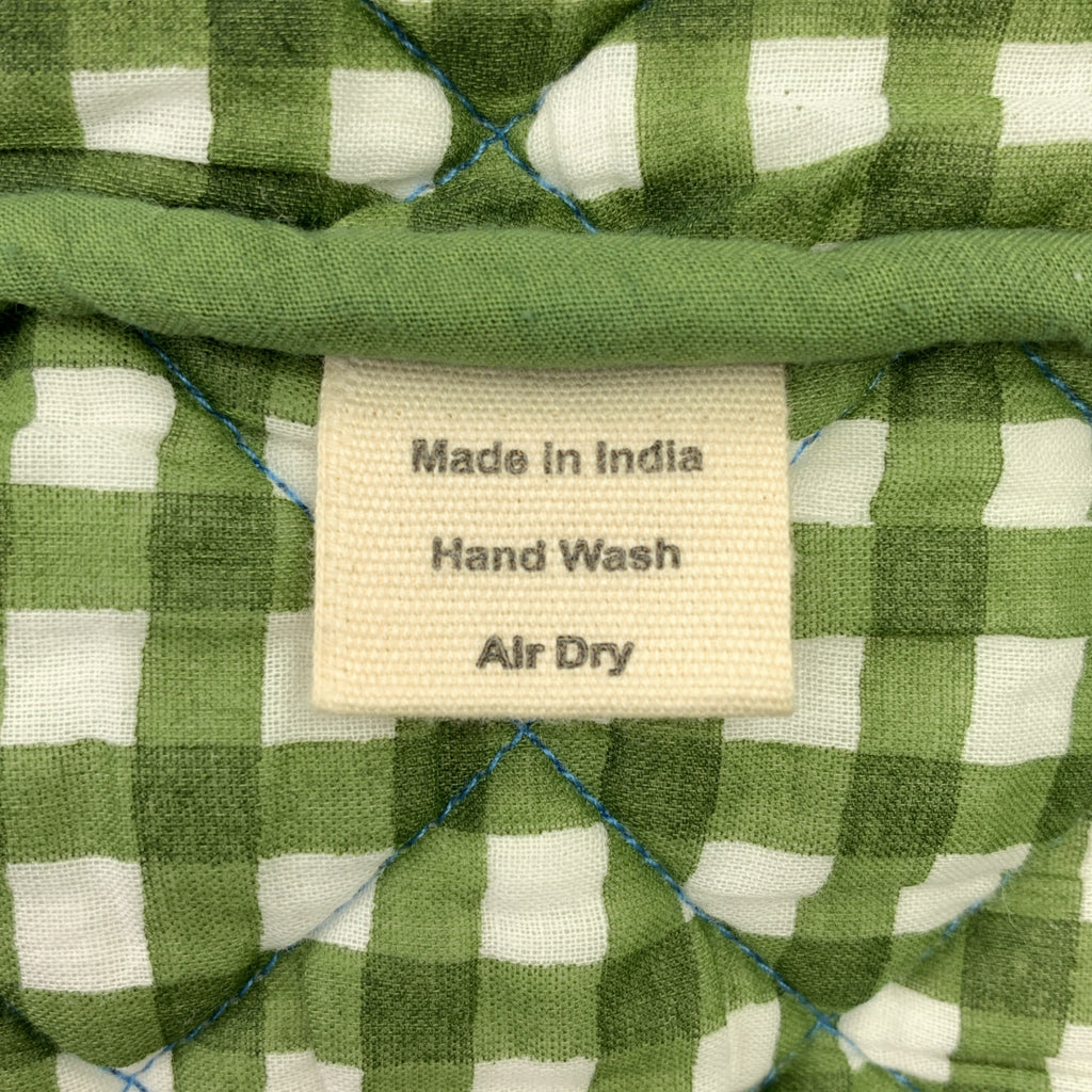 SZ Blockprints / エスゼットブロックプリント | MANJU VEST NILA PRINT キルティングベスト | XS/S |