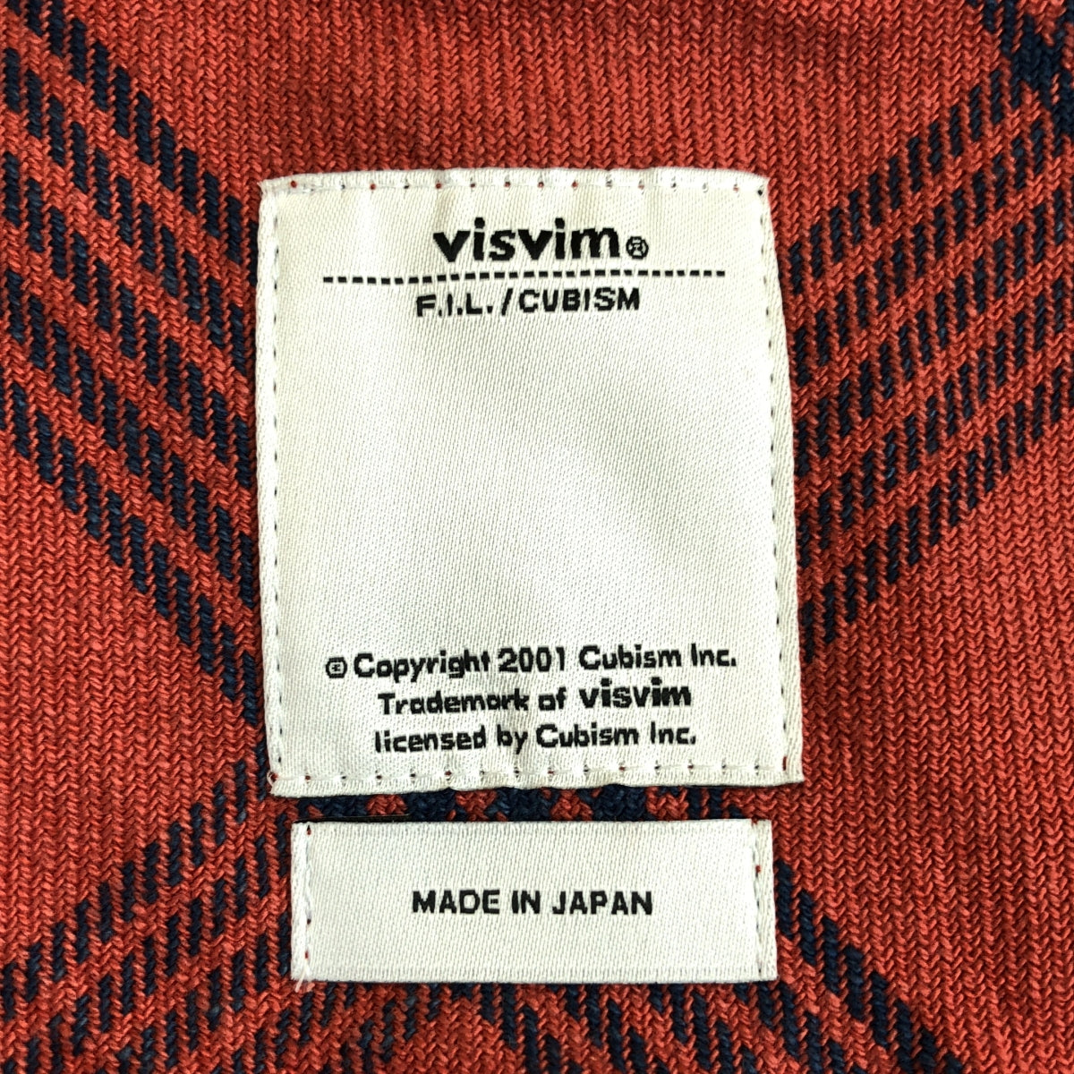 visvim / Visvim | 2015春夏 |黑色麋鹿法蘭絨靛藍格紋黑色麋鹿靛藍格紋襯衫 | 1 |多色 |男士