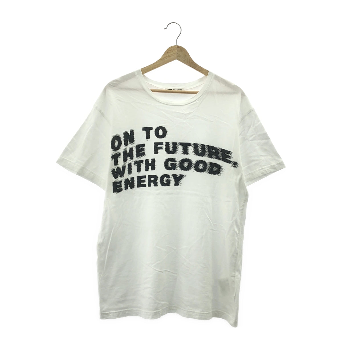 COMME des GARCONS | 2020SS | Logo 圓領 T 卹剪裁與縫紉 | XL | 女款