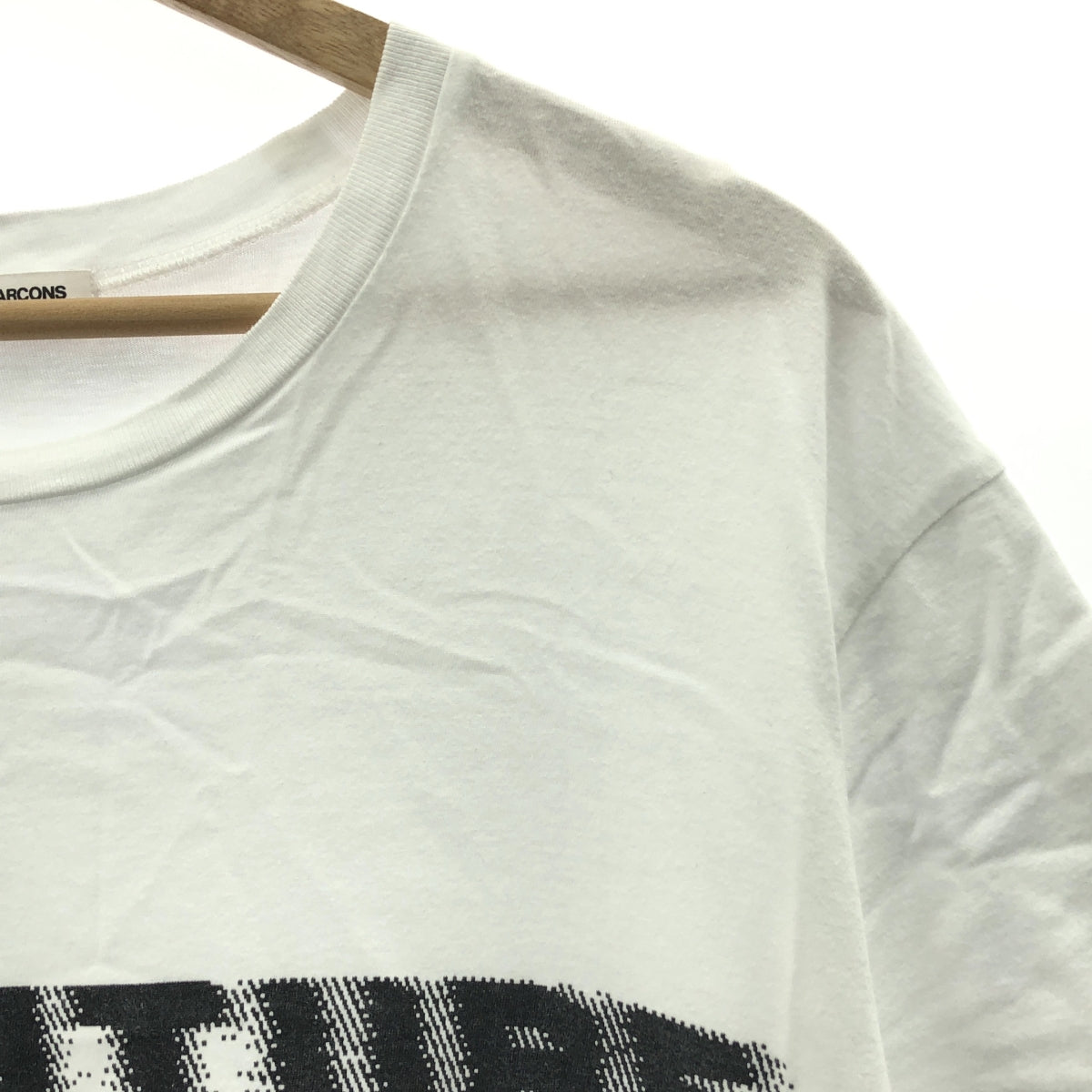 COMME des GARCONS | 2020SS | Logo 圓領 T 卹剪裁與縫紉 | XL | 女款
