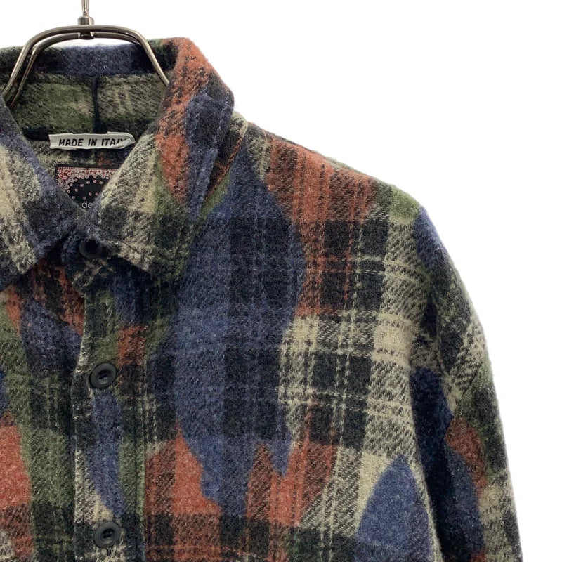 destin / デスティン | ウール カシミヤ チェック フランネルシャツ | M | メンズ