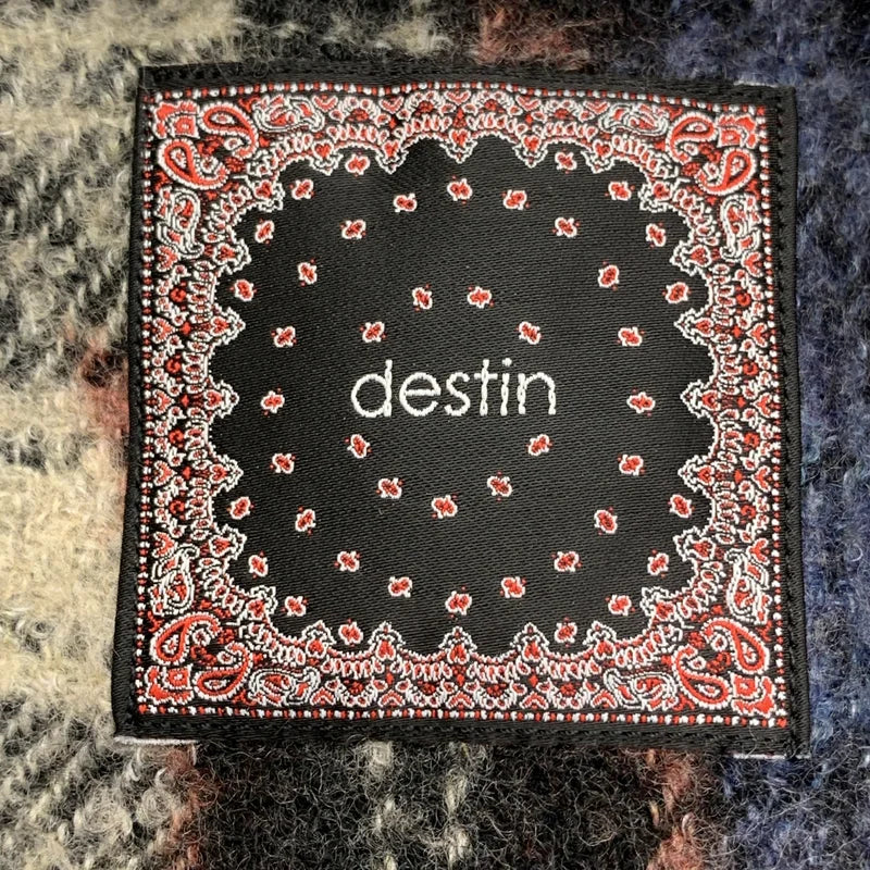 destin / デスティン | ウール カシミヤ チェック フランネルシャツ | M | メンズ