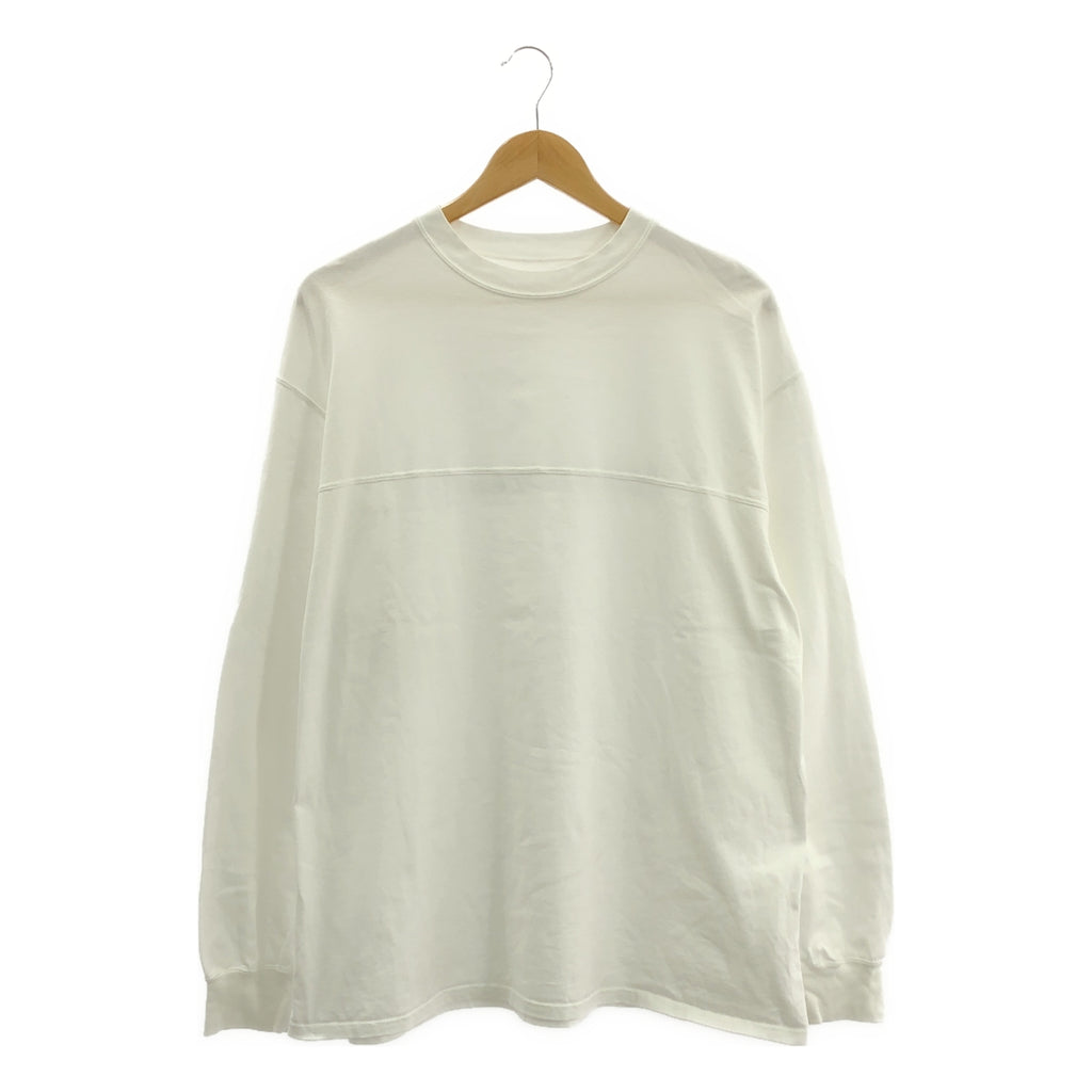 uniform experiment / ユニフォームエクスペリメント | 2024SS | L/S BAGGY FOOTBALL TEE / オーバーシルエット バックロゴ フットボール カットソー | 2 | メンズ