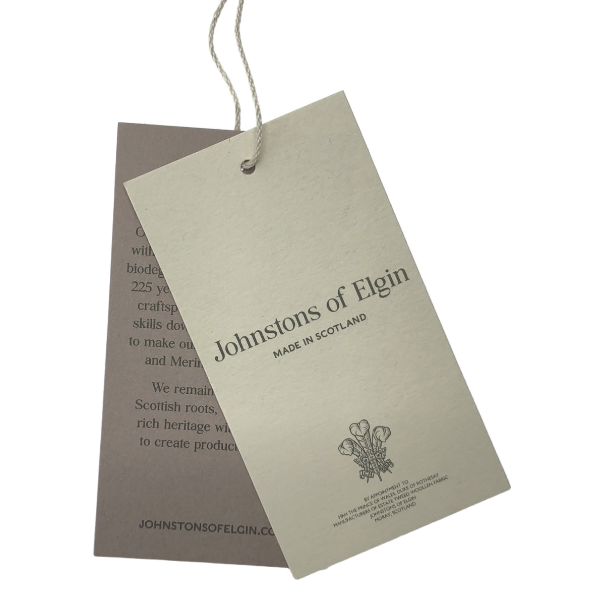 [狀況極佳] JOHNSTONS OF ELGIN 羊絨格紋流蘇圍巾 | 多色 | 女款