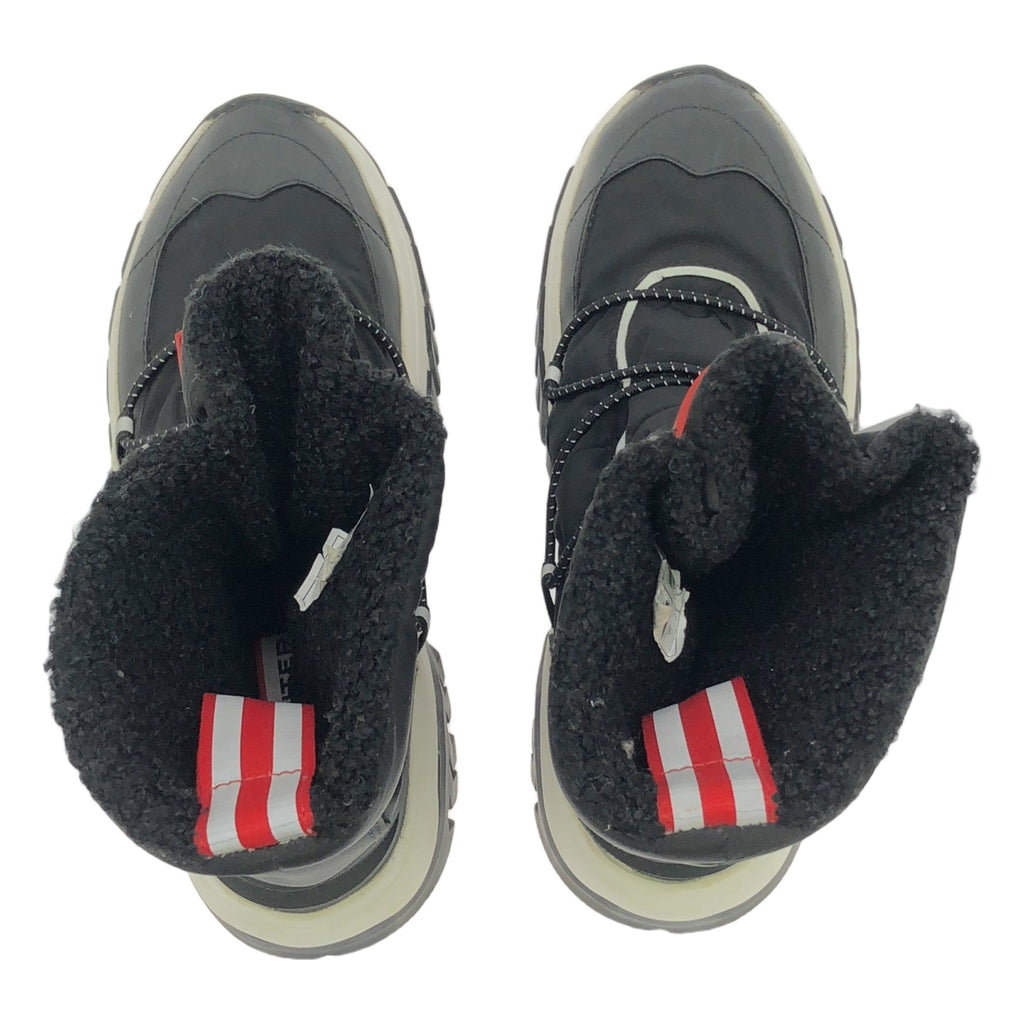 HUNTER / ハンター | recycled polyester snow boot スノーブーツ | UK4 | ブラック/ホワイト/レッド | レディース