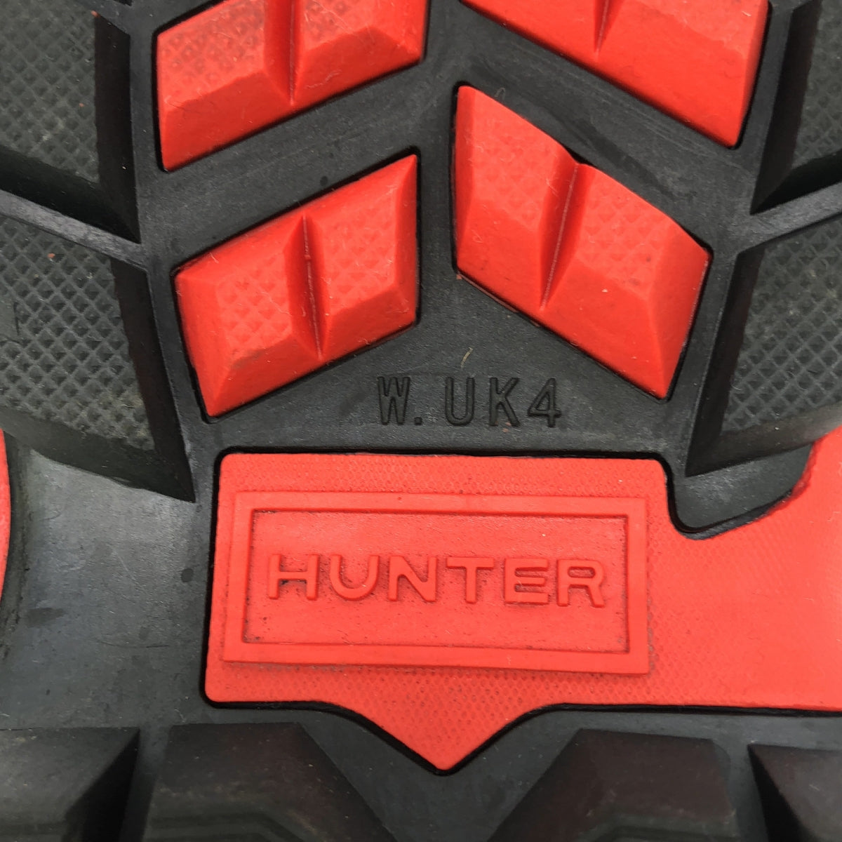 HUNTER / ハンター | recycled polyester snow boot スノーブーツ | UK4 | ブラック/ホワイト/レッド | レディース