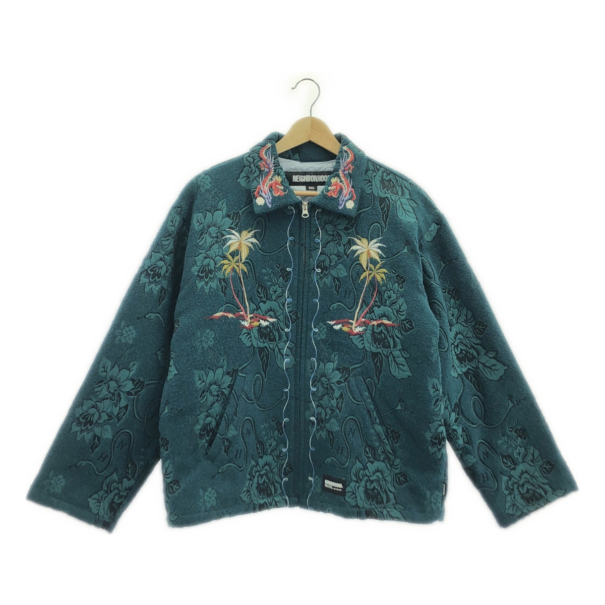 NEIGHBORHOOD / 네이버 후드 | 2023AW | 자카드 수베니아 재킷 | S | 그린 | 남성
