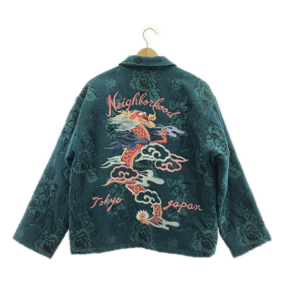 NEIGHBORHOOD / 네이버 후드 | 2023AW | 자카드 수베니아 재킷 | S | 그린 | 남성