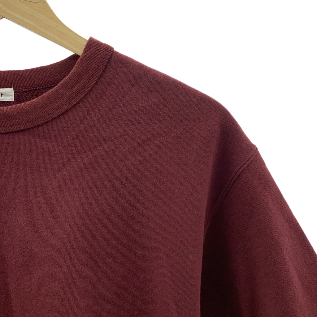 LOEFF / ロエフ | コットン クルーネック スウェット トレーナー |