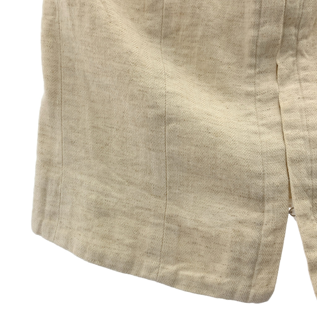 【美品】  6(ROKU) BEAUTY&YOUTH / ロクビューティーアンドユース | BUSTIER / ビスチェ トップス / 裏地付き | 38 | エクリュ | レディース