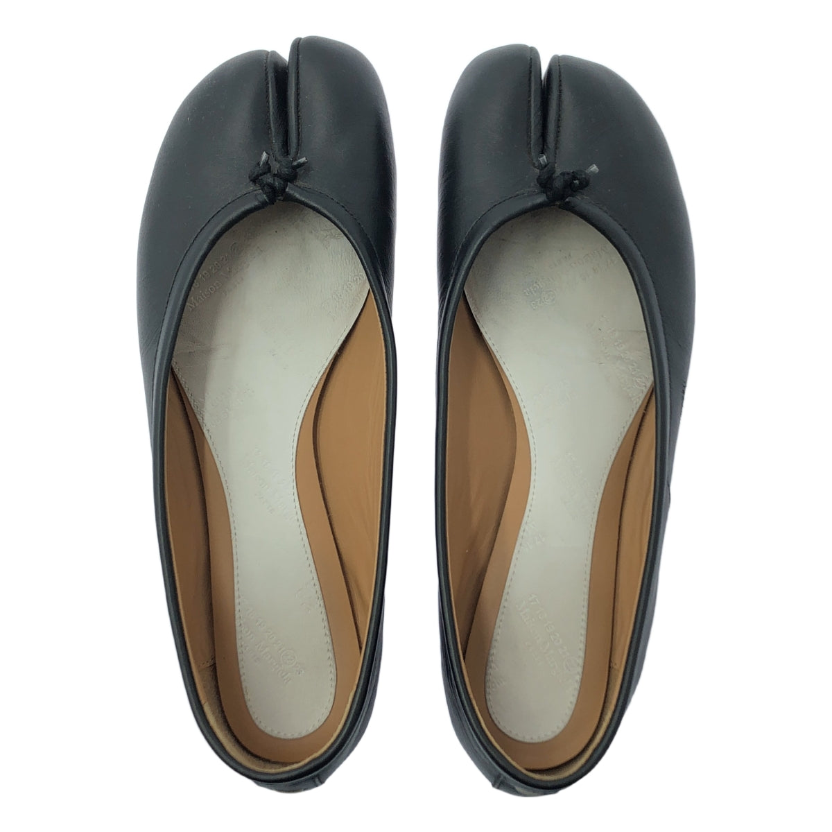 Maison Margiela / メゾンマルジェラ | 2020SS | TABI BALLET FLATS SHOES タビ バレリーナフラット シューズ 足袋 | 36 | ブラック | レディース