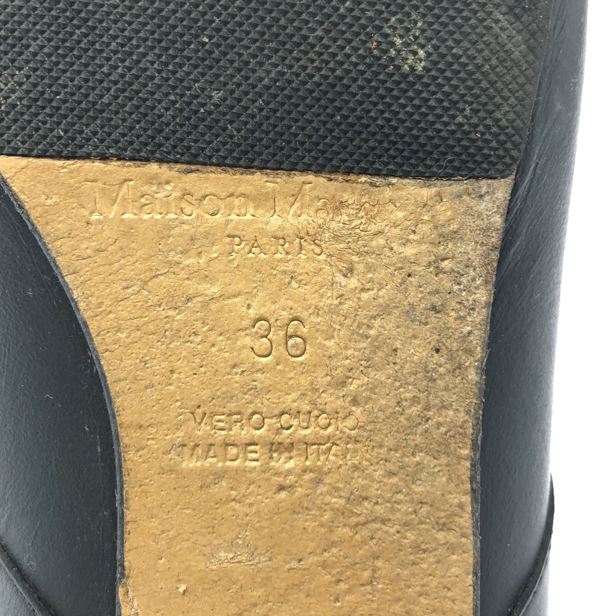 Maison Margiela / メゾンマルジェラ | 2020SS | TABI BALLET FLATS SHOES タビ バレリーナフラット シューズ 足袋 | 36 | ブラック | レディース