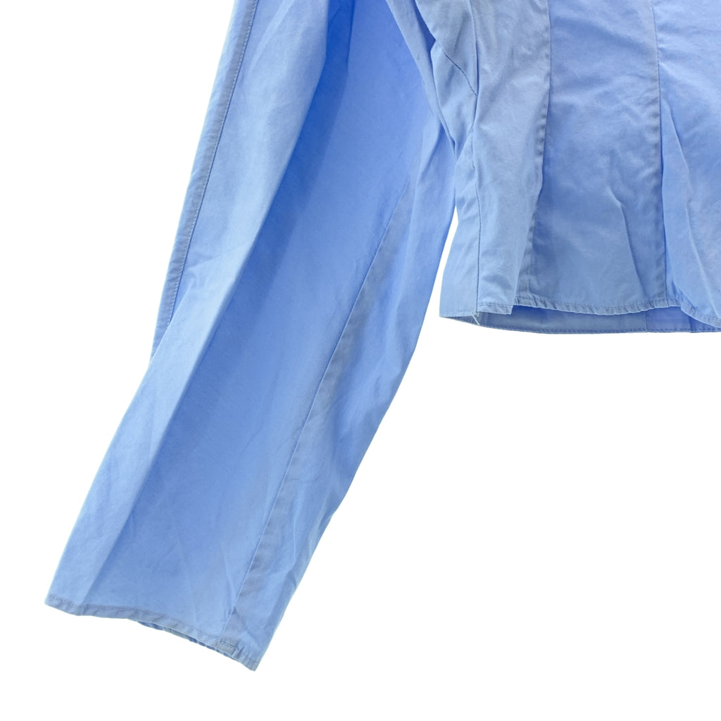 MARNI / マルニ | 2024SS | コットンポプリン フロントタック バックギャザー クロップドシャツ | 42 | レディース