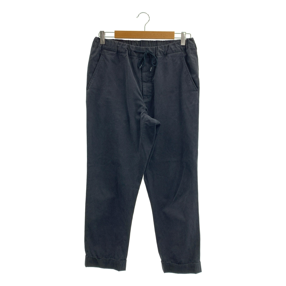 ARTS&SCIENCE / アーツアンドサイエンス | コットン テーパード イージーパンツ | 2 | ブラック | レディース