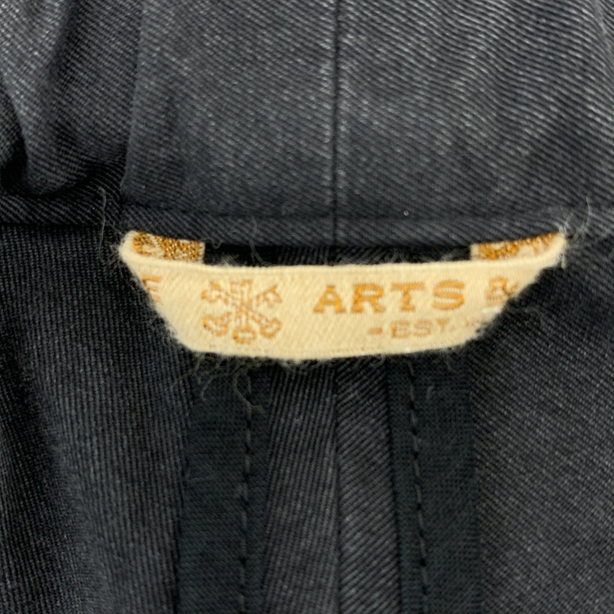 ARTS&SCIENCE / アーツアンドサイエンス | コットン テーパード イージーパンツ | 2 | ブラック | レディース