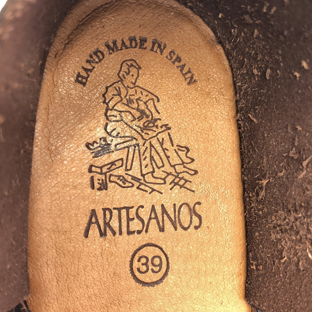 【신품】 ARTESANOS / 아르테사노스 | 바케타 가죽 구르카 샌들 | 39 |