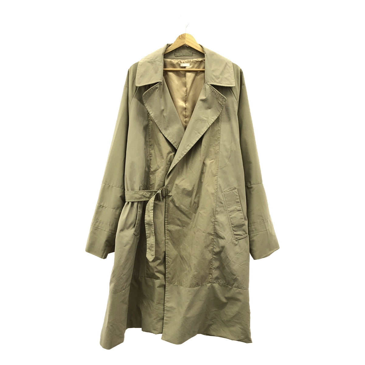 SEEALL / Seaall | RECONSTRUCTED TIELOCKEN COAT Cotton Reconstructed Tielocken Coat | 3 | Beige | Men's