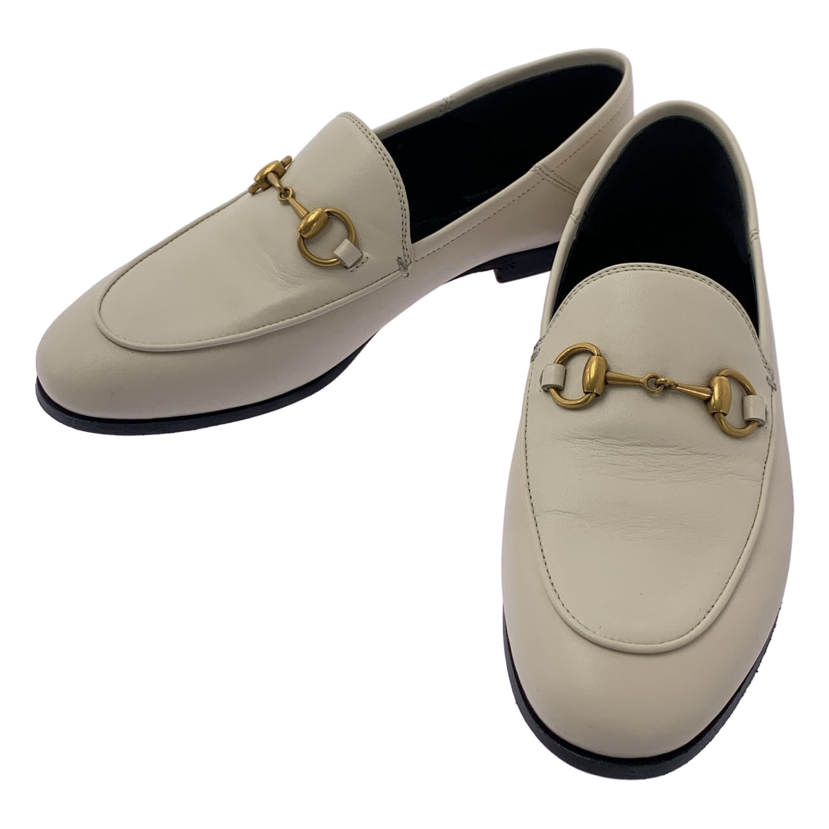 GUCCI / 구찌 | 414998 브릭스톤 가죽 호스 비트 로퍼 | 34 |