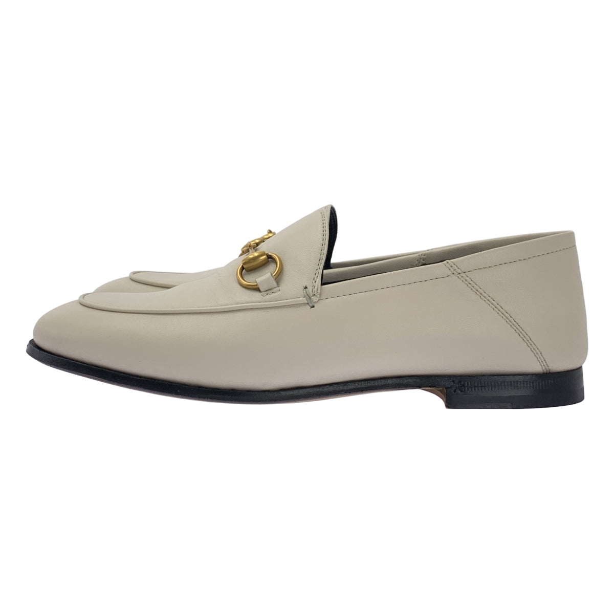 GUCCI / 구찌 | 414998 브릭스톤 가죽 호스 비트 로퍼 | 34 |