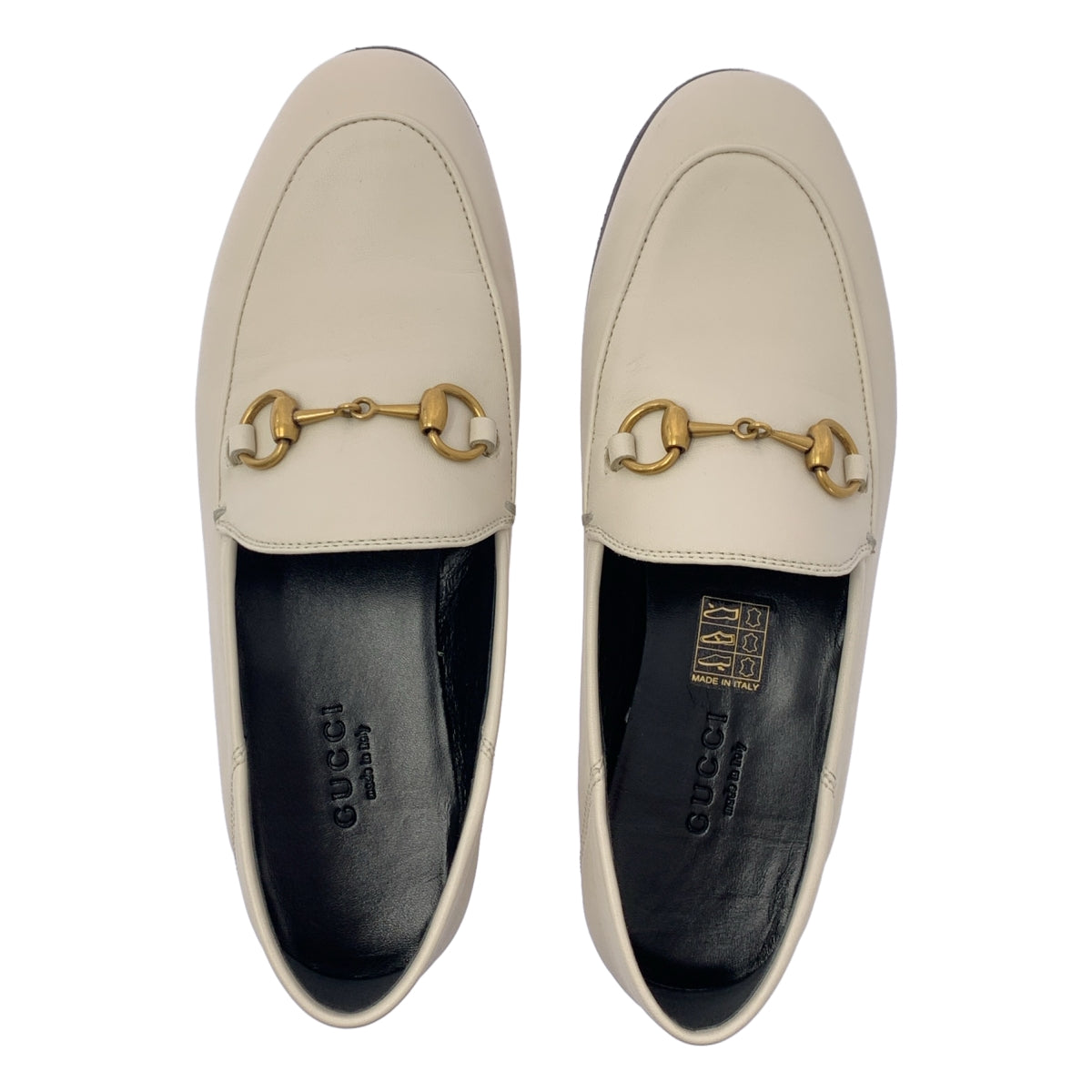 GUCCI / 구찌 | 414998 브릭스톤 가죽 호스 비트 로퍼 | 34 |